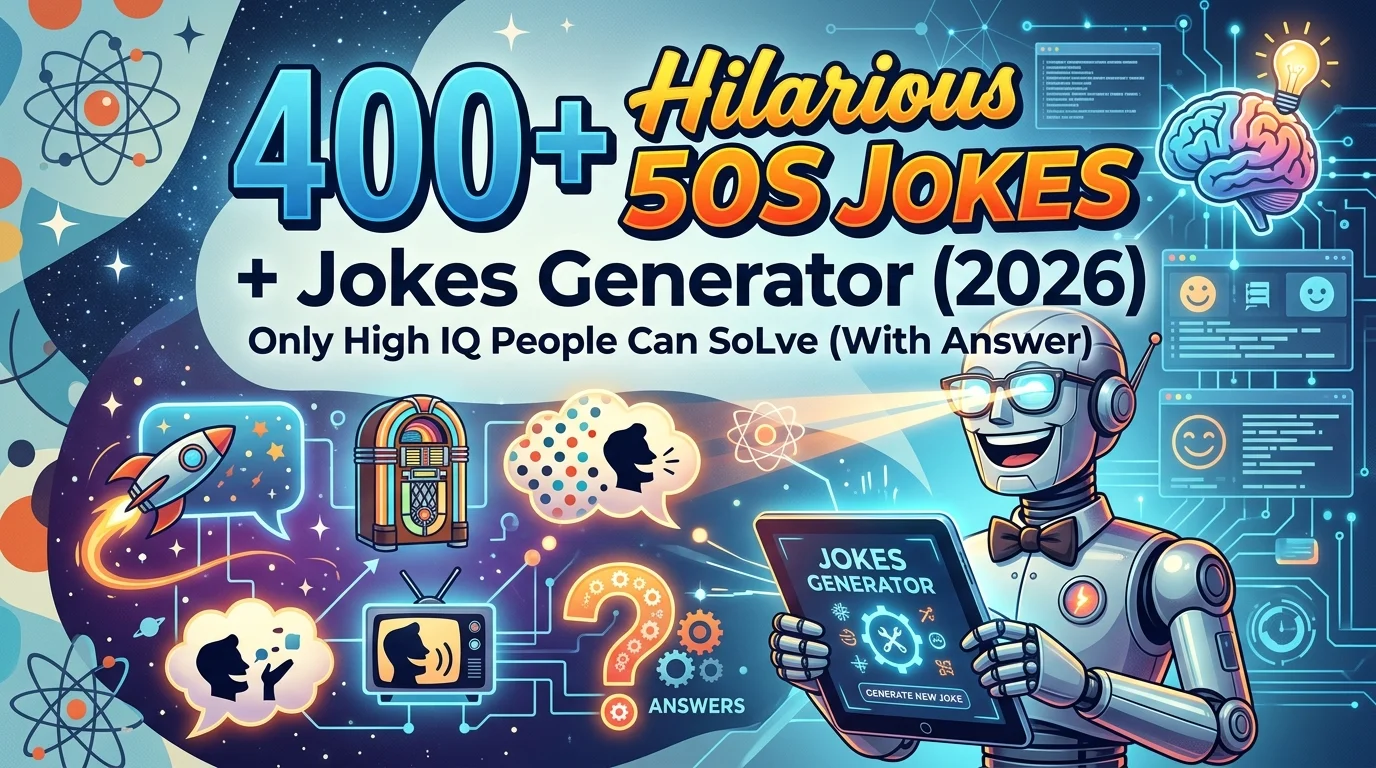 50S Jokes Jokes Generator With Laugh Clouds