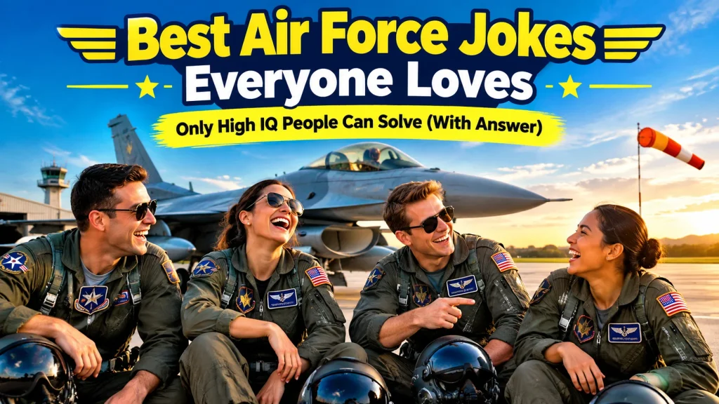 Best Air Force Jokes Everyone Loves With Laugh Clouds