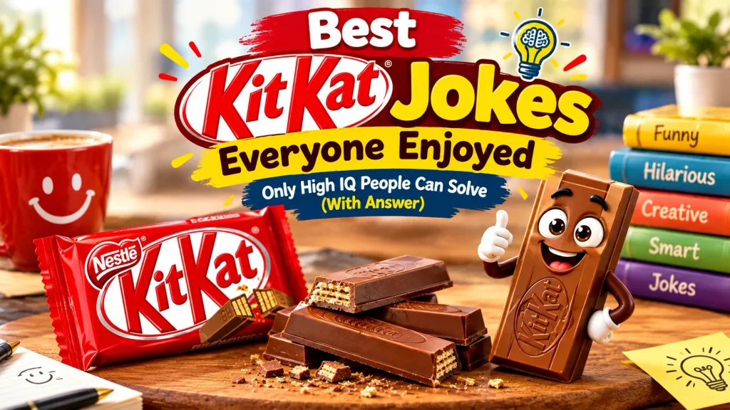 Best Kit Kat Jokes Everyone Enjoyed with laugh clouds