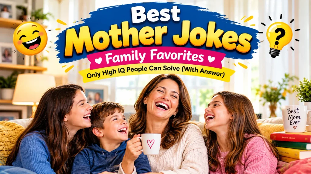 Best Mother Jokes Family Favorites With Laugh Clouds