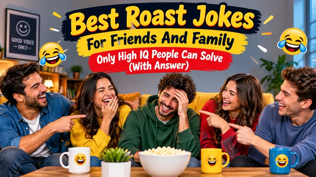 Best Roast Jokes For Friends And Family With Laugh Clouds