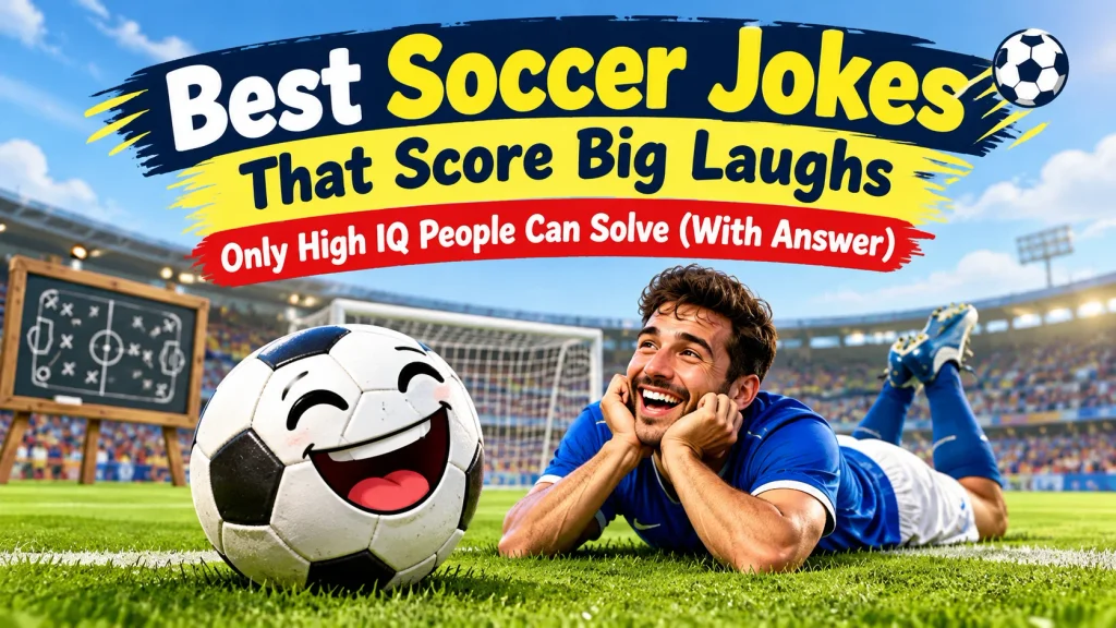 Best Soccer Jokes That Score Big Laughs With Laugh Clouds