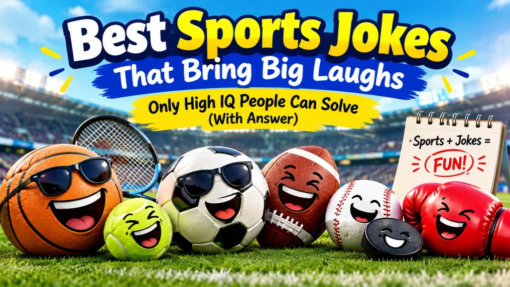 Best Sports Jokes That Bring Big Laughs With Laugh Clouds