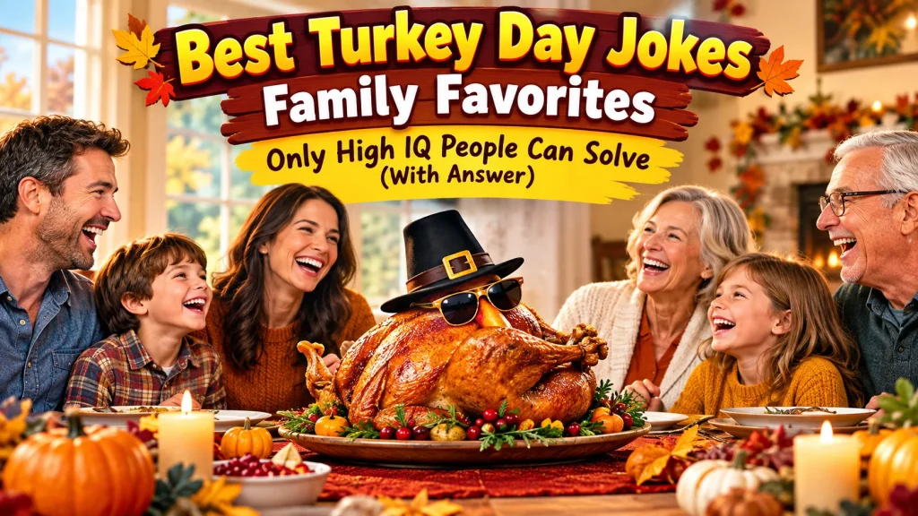 Best Turkey Day Jokes Family Favorites With Laugh Clouds