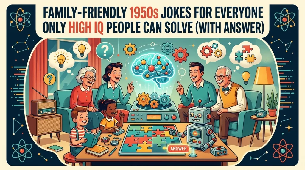 Family-Friendly 1950S Jokes For Everyone With Laugh Clouds