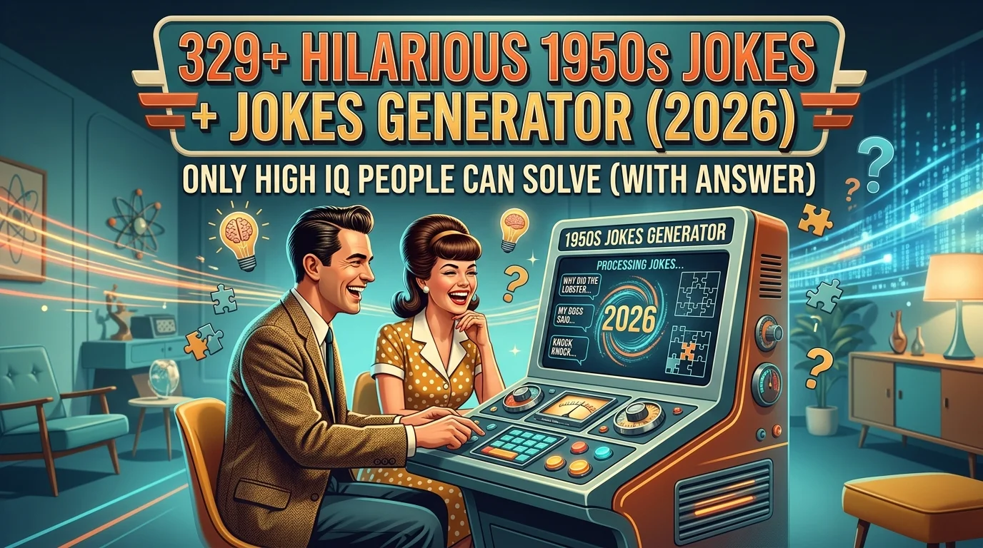 Hilarious 1950S Jokes With Laugh Clouds