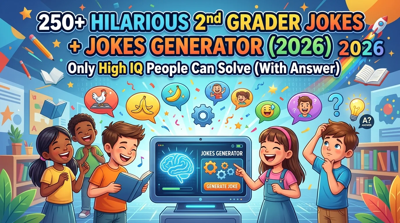 Hilarious 2Nd Grader Jokes With Laugh Clouds