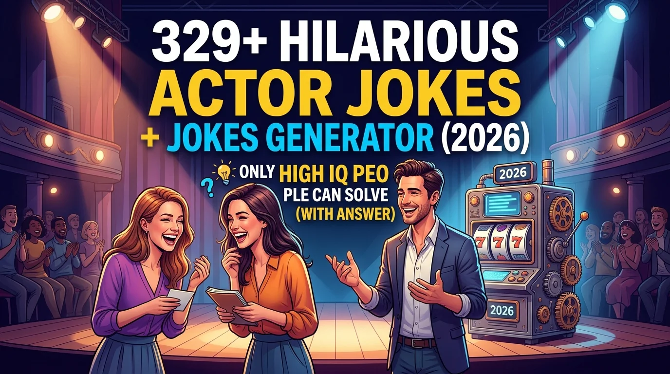 Hilarious Actor Jokes With Laugh Clouds