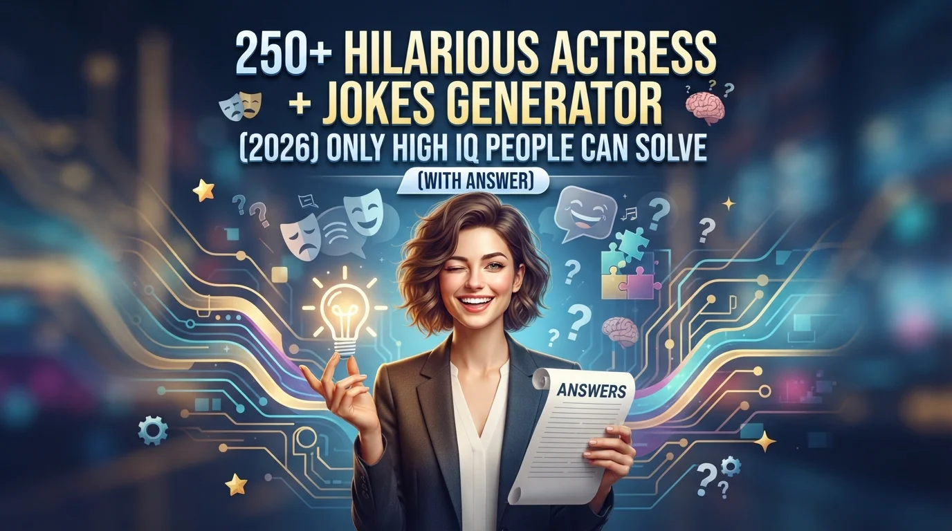 Hilarious Actress With Laugh Clouds