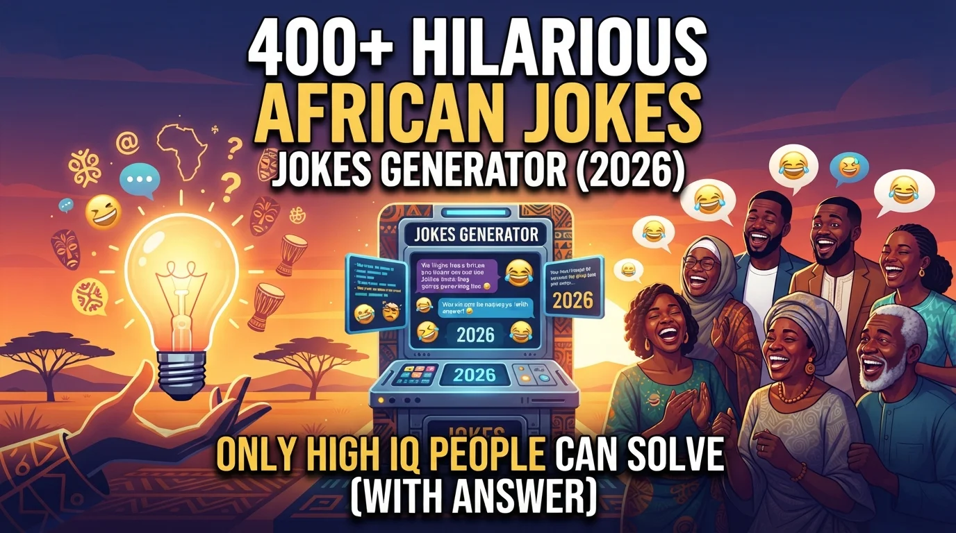 Hilarious African Jokes With Laugh Clouds