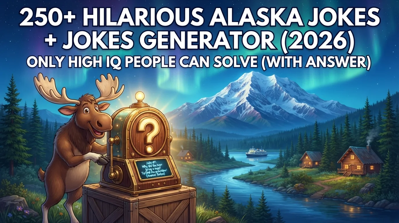 Hilarious Alaska Jokes With Laugh Clouds