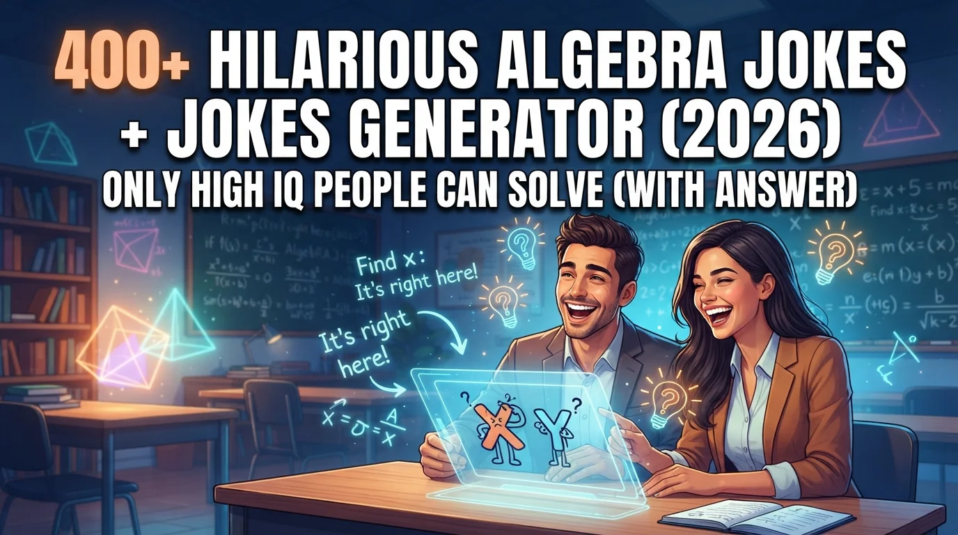 Hilarious Algebra Jokes With Laugh Clouds