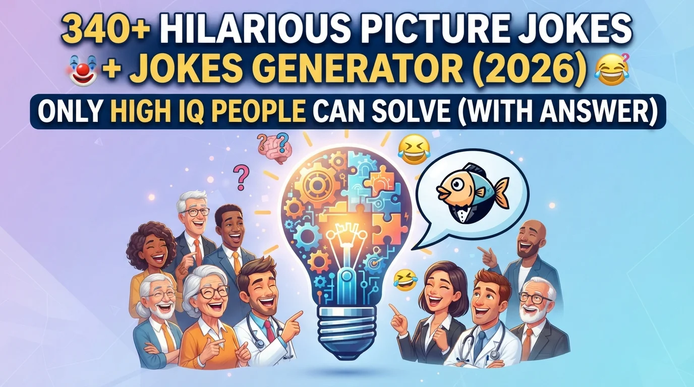Hilarious Picture Jokes With Laugh Clouds