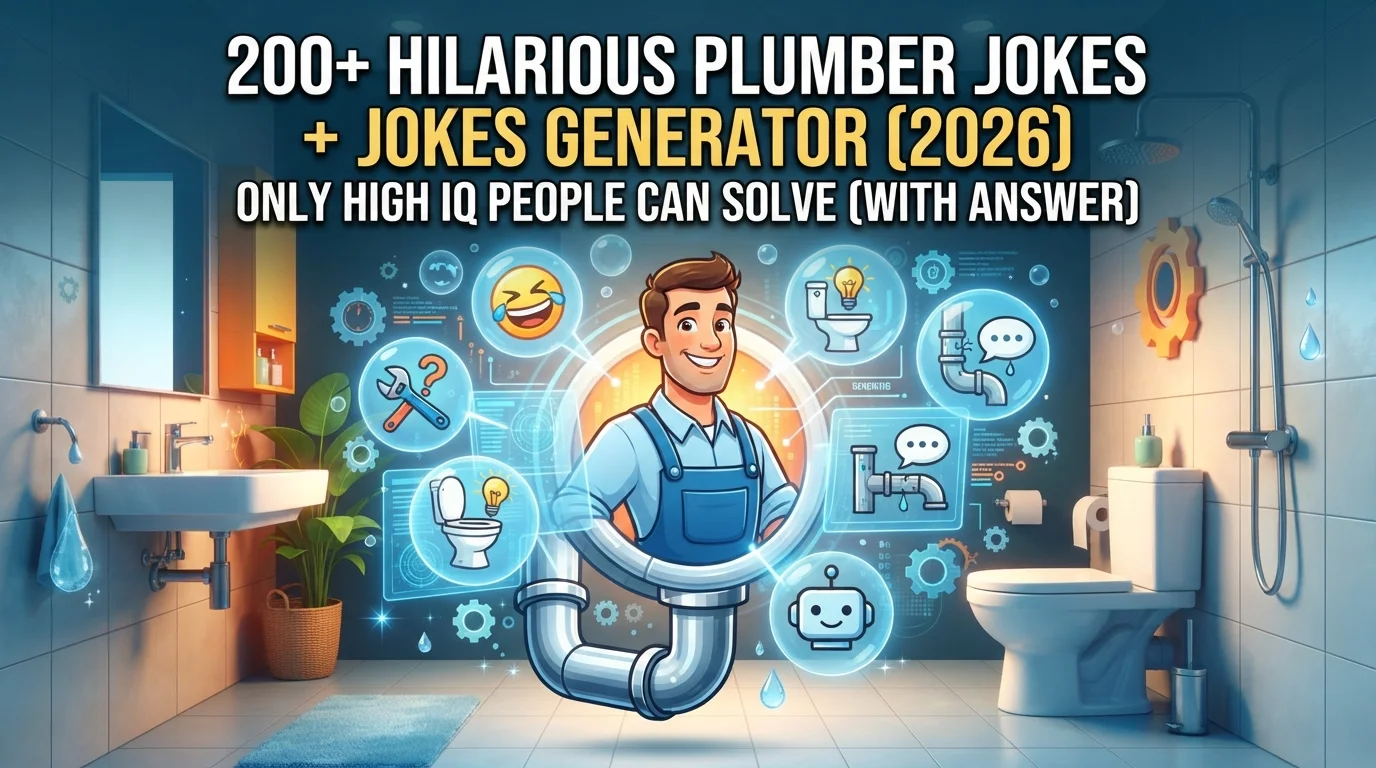 Hilarious Plumber Jokes With Laugh Clouds
