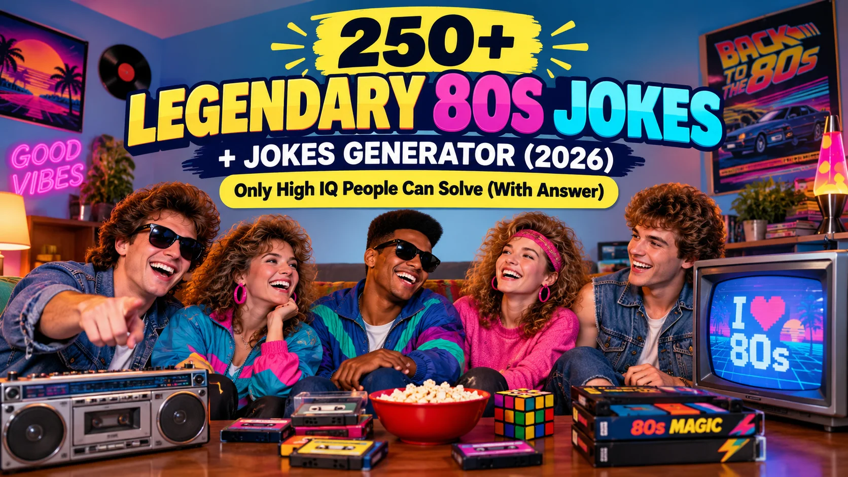 Legendary 80S Jokes With Laugh Clouds