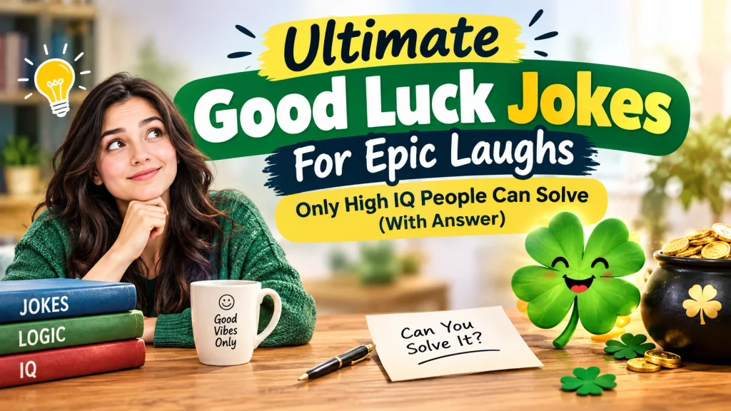 Ultimate Good Luck Jokes For Epic Laughs with laugh clouds