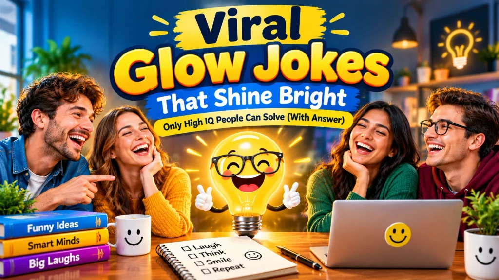 Viral Glow Jokes That Shine Bright with laugh clouds