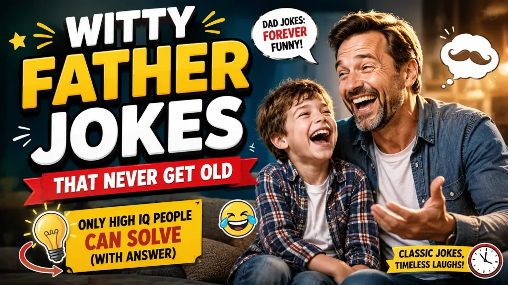 Witty Father Jokes That Never Get Old