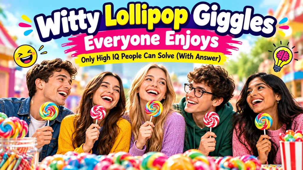 Witty Lollipop Giggles Everyone Enjoys with laugh clouds