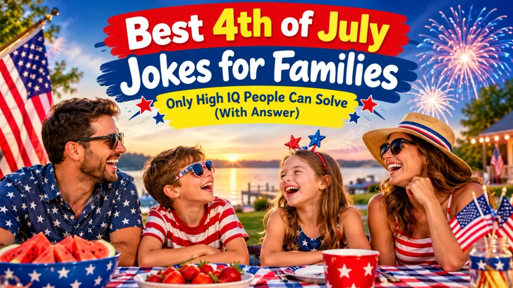 Best 4th of July Jokes for Families With Laugh Clouds