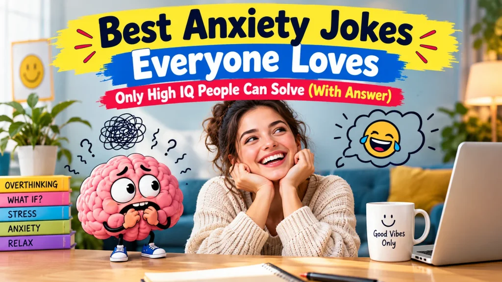 Best Anxiety Jokes Everyone Loves With Laugh Clouds