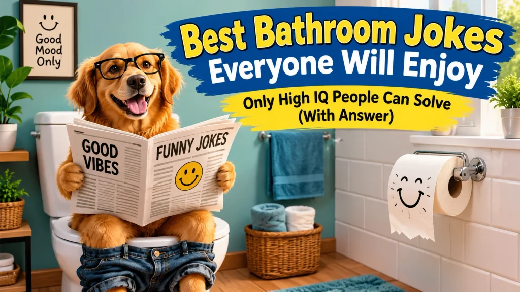 Best Bathroom Jokes Everyone Will Enjoy With Laugh Clouds