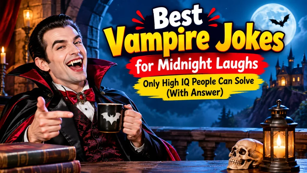Best Vampire Jokes for Midnight Laughs With Laugh Clouds