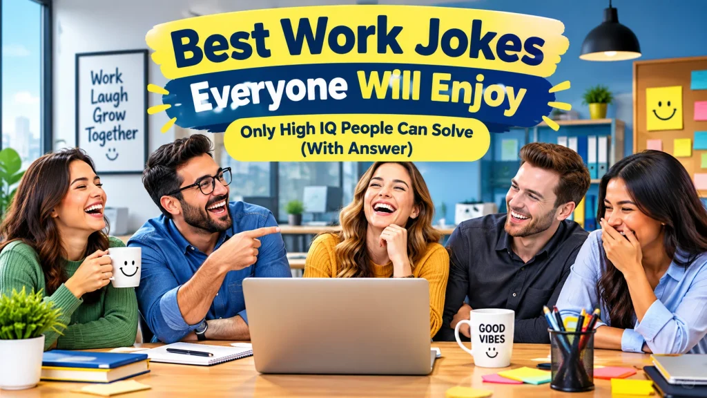 Best Work Jokes Everyone Will Enjoy With Laugh Clouds