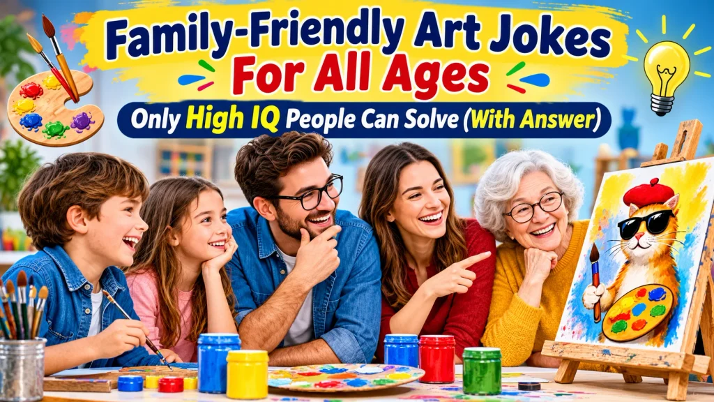 Family-Friendly Art Jokes For All Ages With Laugh Clouds