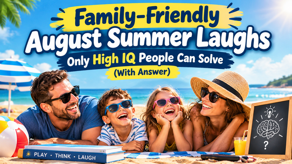 Family-Friendly August Summer Laughs With Laugh Clouds