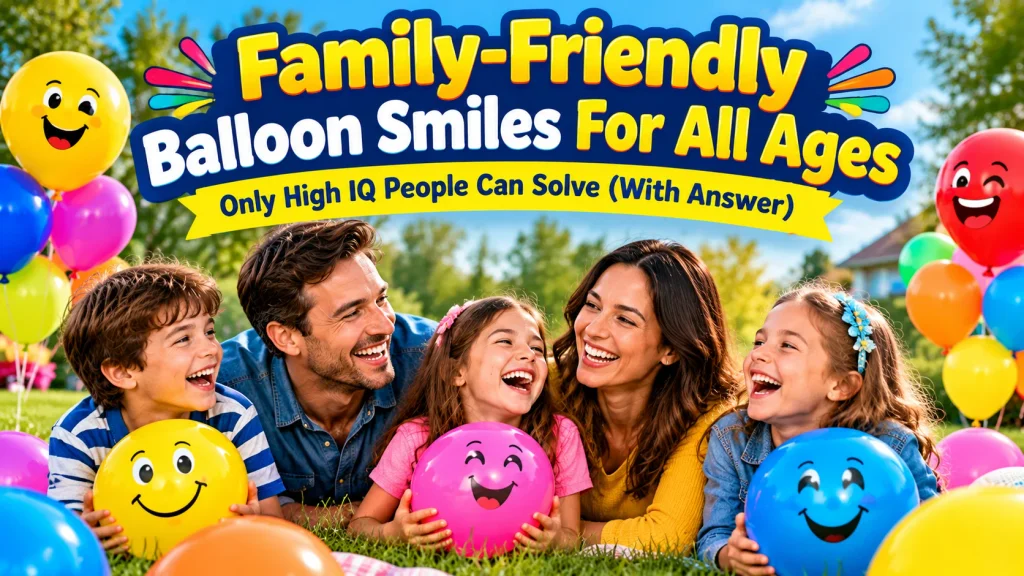Family-Friendly Balloon Smiles For All Ages With Laugh Clouds