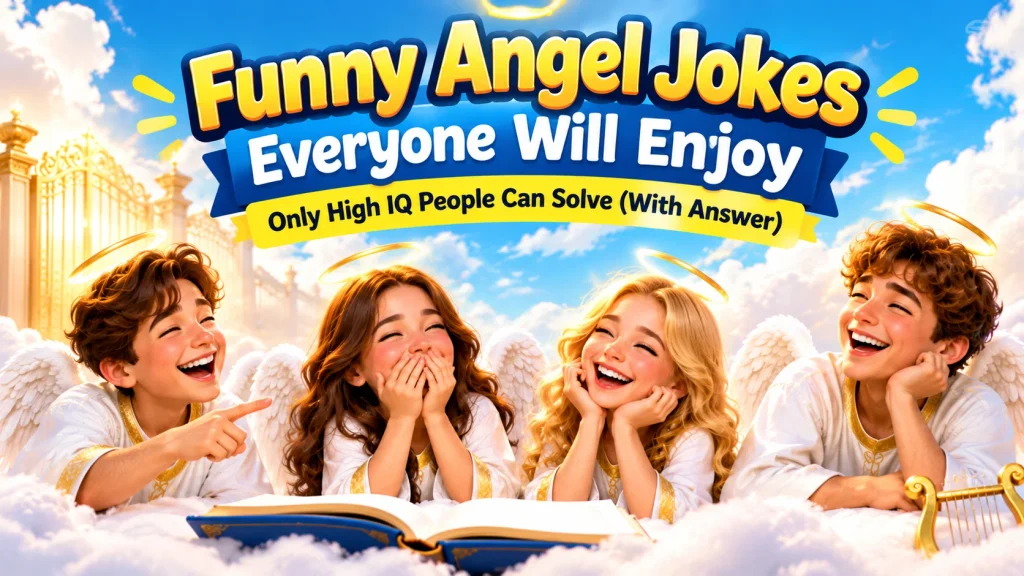 Funny Angel Jokes Everyone Will Enjoy With Laugh Clouds