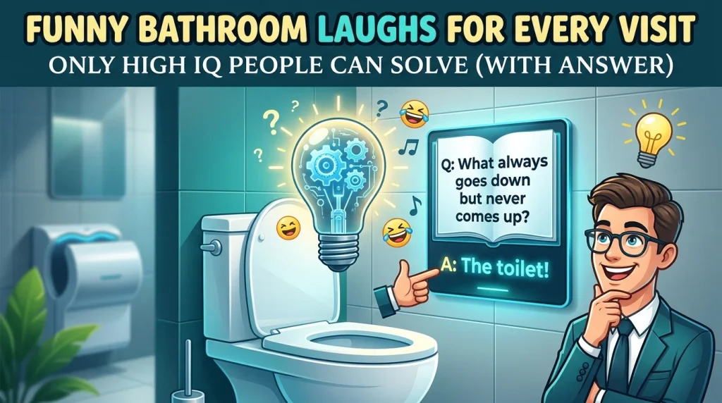 Funny Bathroom Laughs for Every Visit With Laugh Clouds