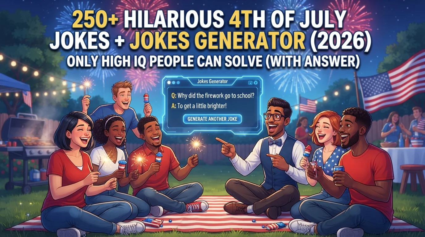Hilarious 4th of July Jokes With Laugh Clouds