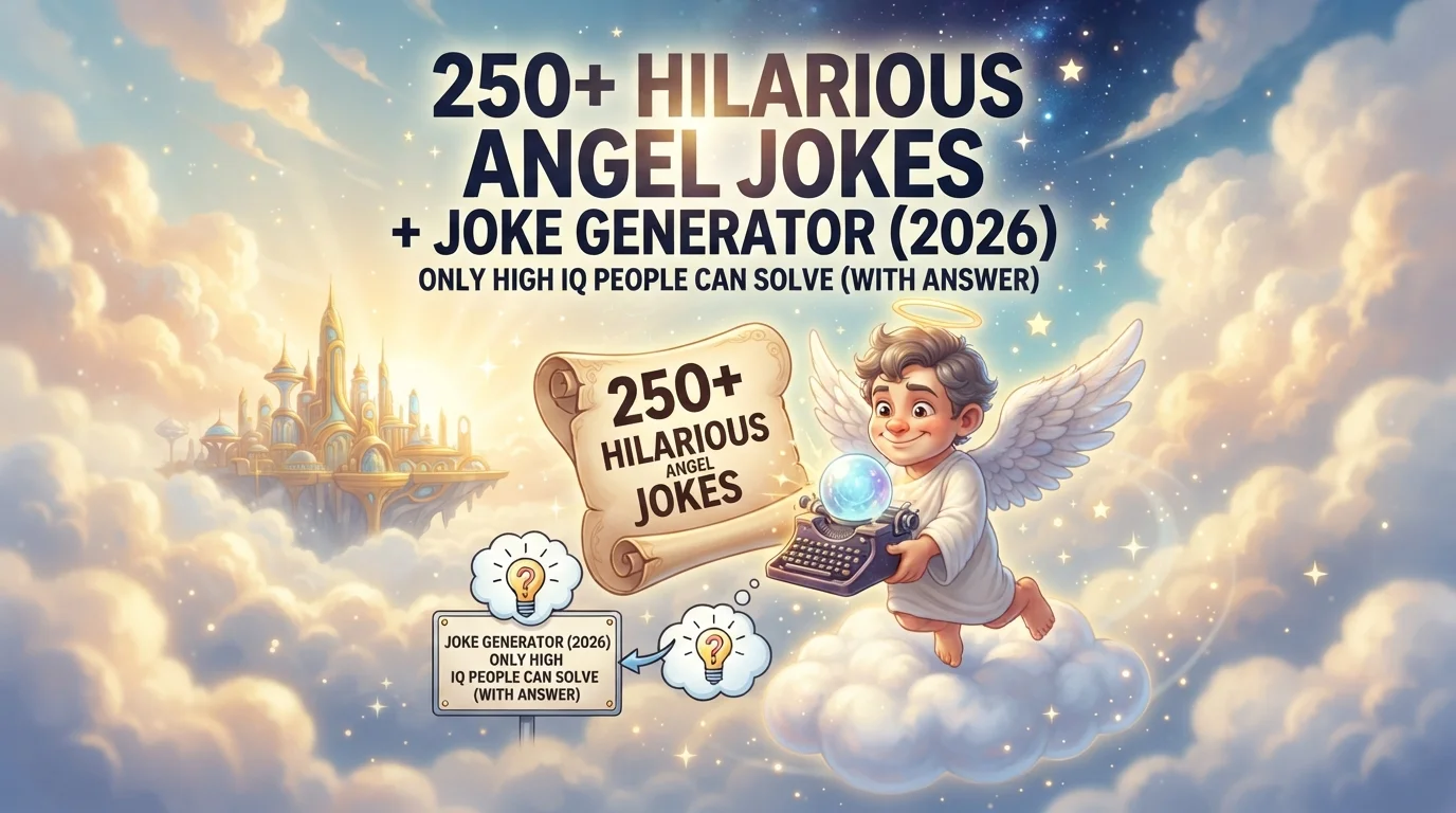 Hilarious Angel Jokes With Laugh Clouds