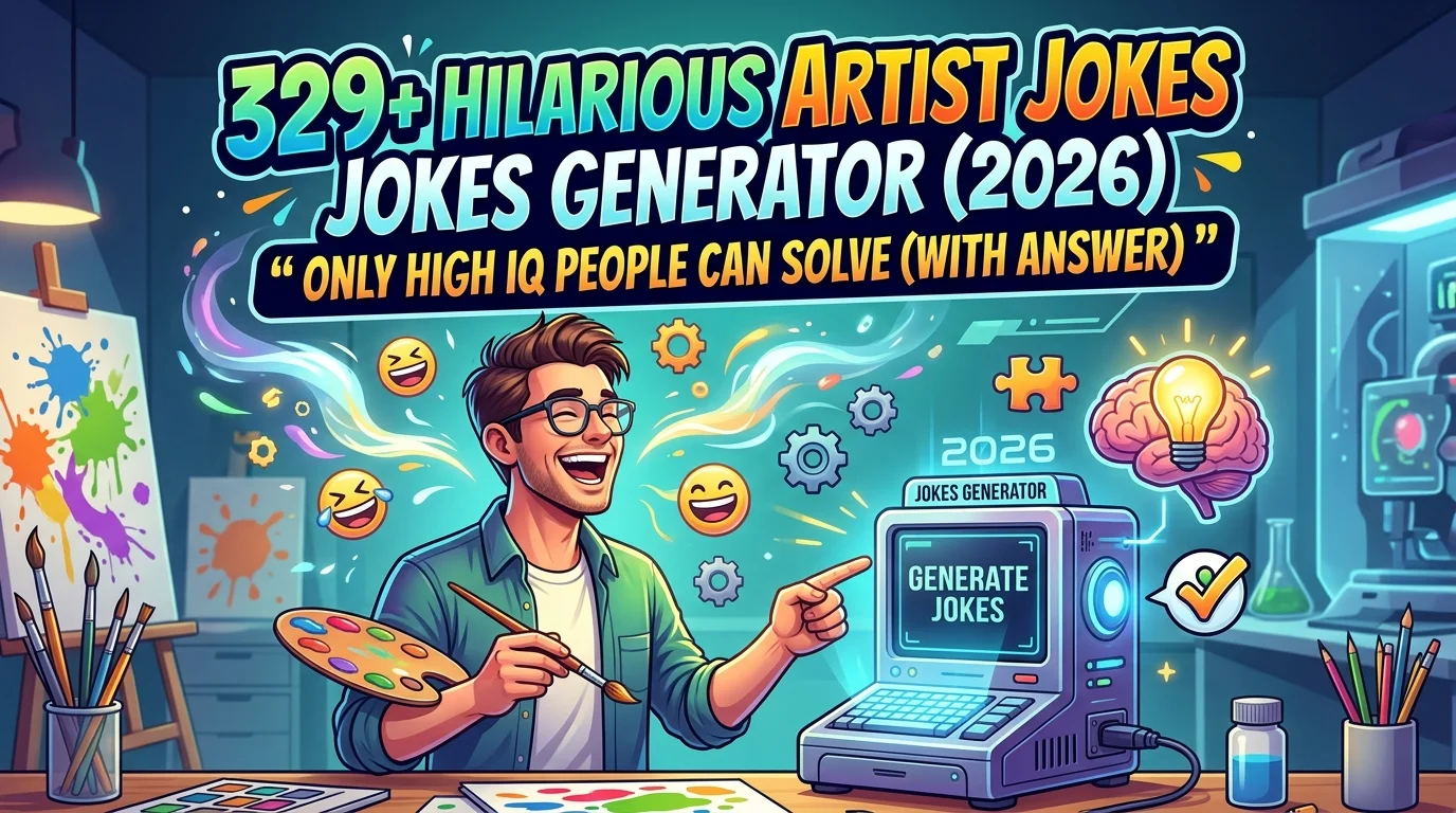 Hilarious Artist Jokes With Laugh Clouds