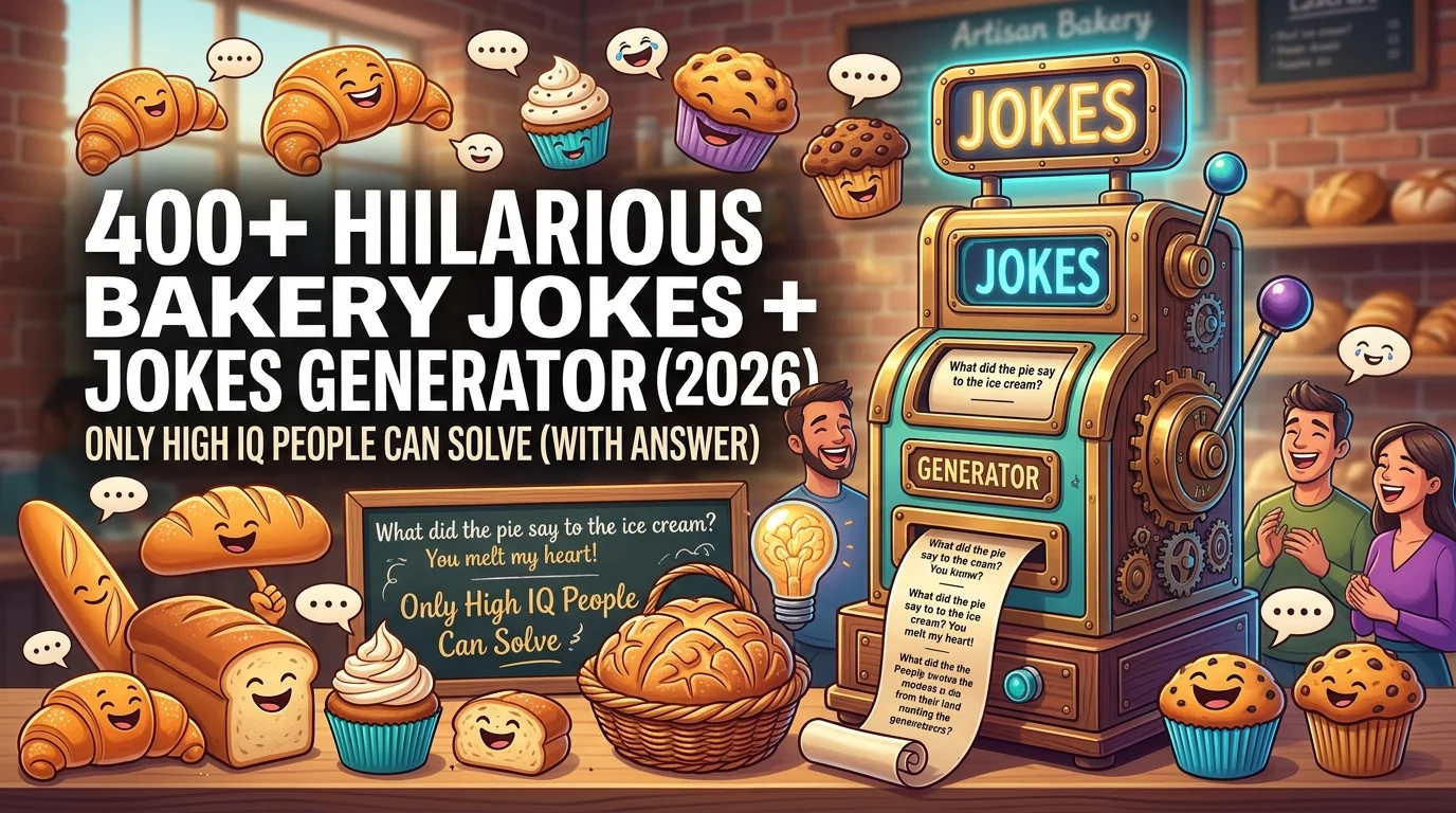 Hilarious Bakery Jokes With Laugh Clouds