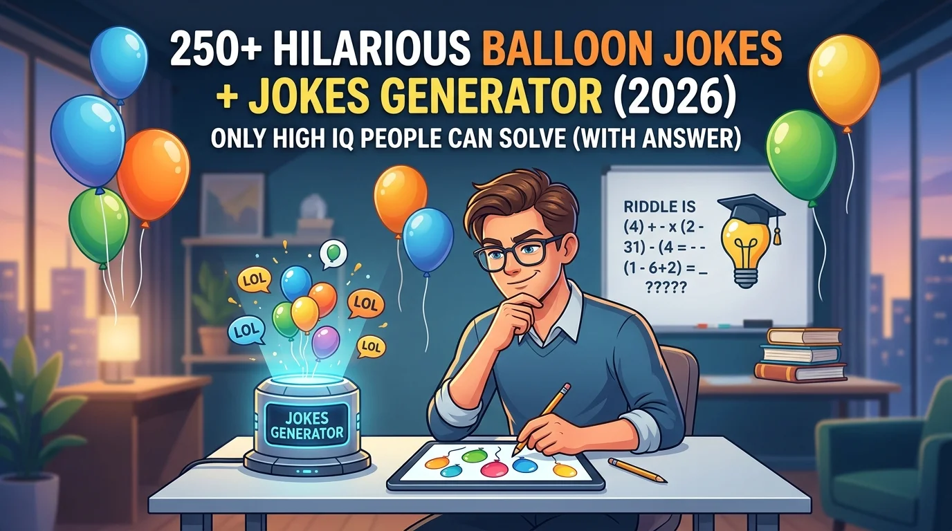 Hilarious Balloon Jokes With Laugh Clouds