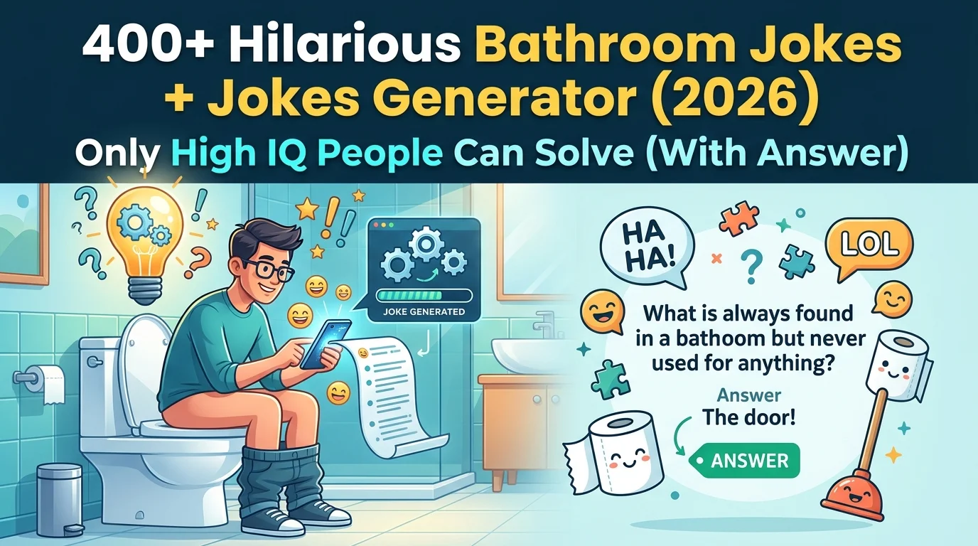 Hilarious Bathroom Jokes with Laugh Clouds