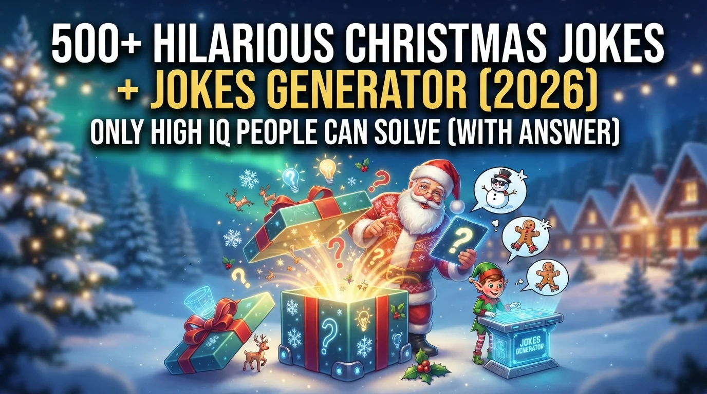 Hilarious Christmas Jokes With Laugh Clouds