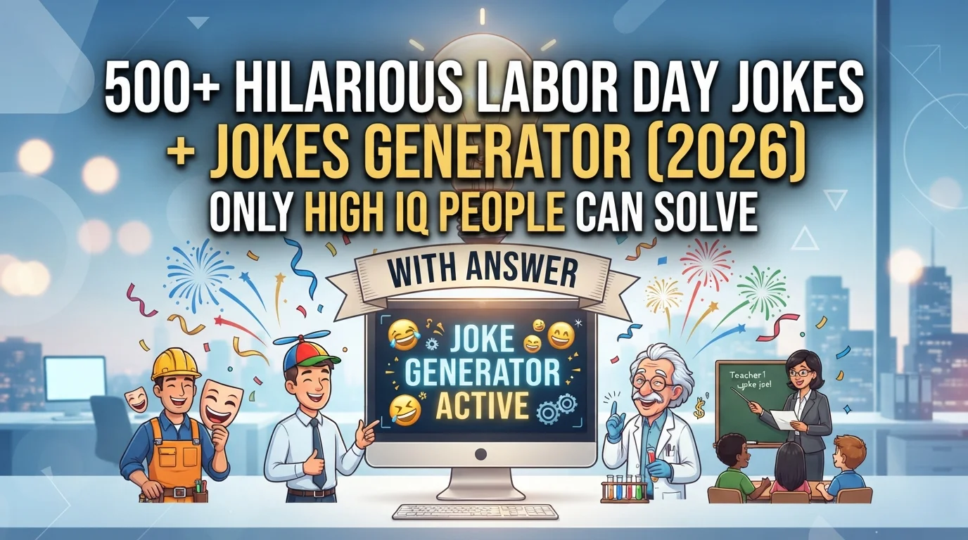 Hilarious Labor Day Jokes With Laugh Clouds