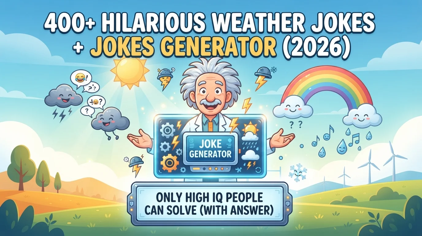 Hilarious Weather Jokes With Laugh Clouds