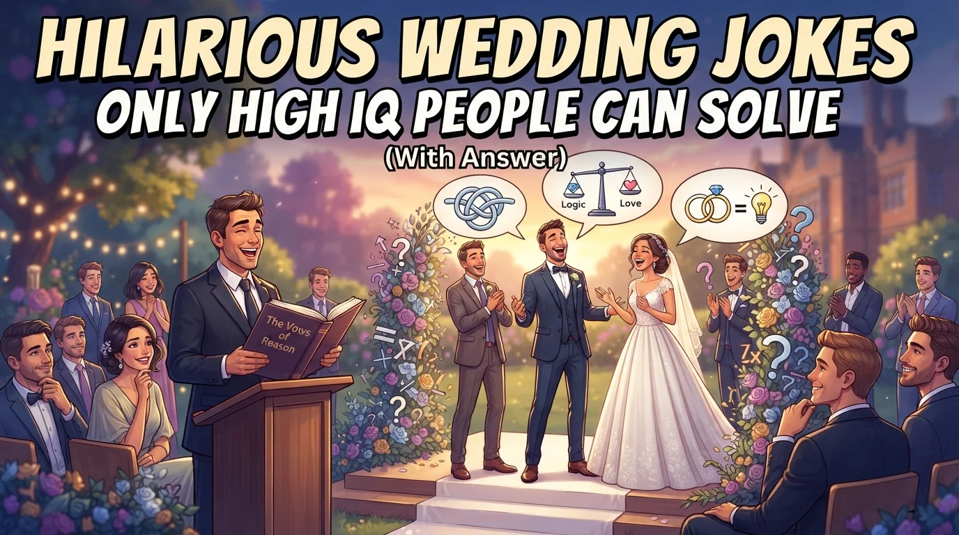 Hilarious Wedding Jokes With Laugh Clouds