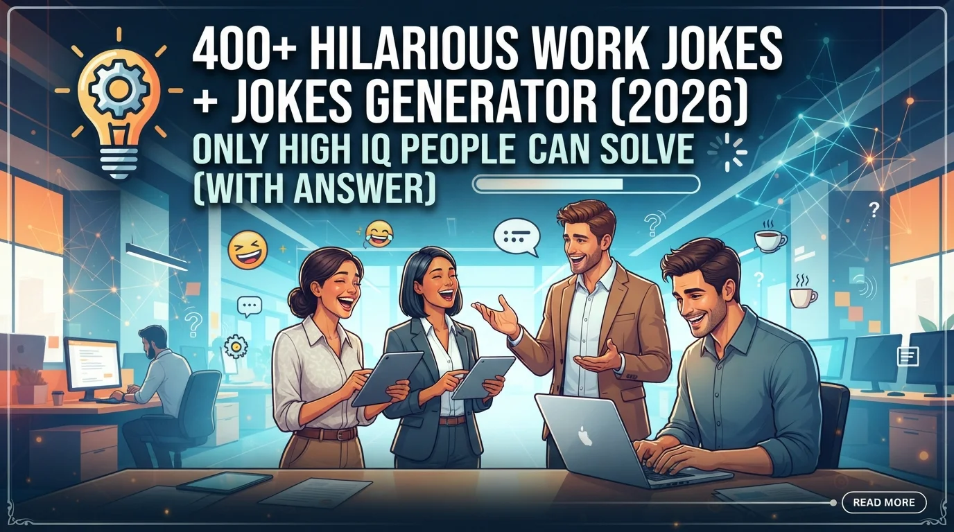 Hilarious Work Jokes With Laugh Clouds