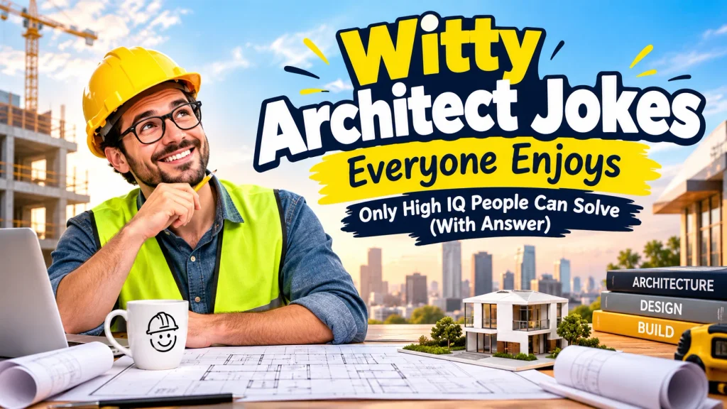 Witty Architect Jokes Everyone Enjoys With Laugh Clouds